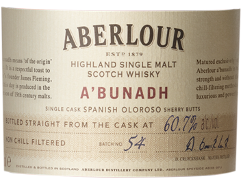 Aberlour - Single Malt Scotch Whisky - A'Bunadh  + 2 bicchieri