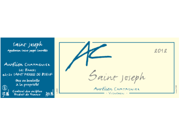 Domaine Aurélien Chatagnier - Saint Joseph - Rouge - 2012