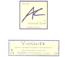 Domaine Aurélien Chatagnier - IGP des Collines Rhodaniennes - Le Grand Jont - Blanc - 2012