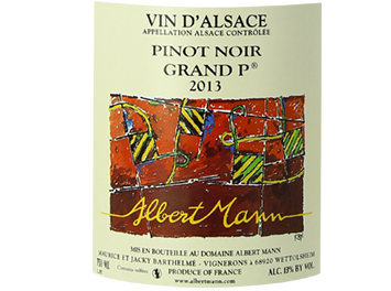 Domaine Albert Mann - Alsace - Grand P - Rouge - 2013