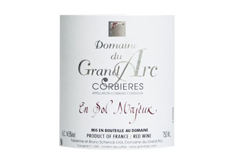 Domaine du Grand Arc - Corbières - En Sol Majeur Rouge 2008