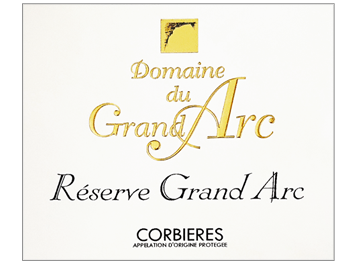 Domaine du Grand Arc - Corbières - Réserve Grand Arc - Rouge - 2018