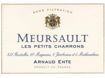 Arnaud Ente - Meursault  - Magnum Petit Charrons - Blanc - 2005