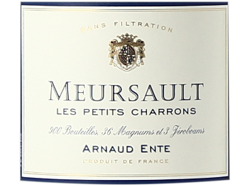 Arnaud Ente - Meursault - Petits Charrons - Blanc - 2004