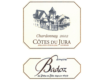 Benoît Badoz - Côtes du Jura - Chardonnay - Blanc - 2012