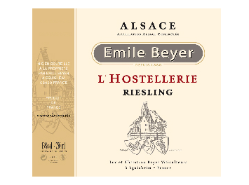 Domaine Emile Beyer - Alsace - Riesling l'Hostellerie - Blanc - 2012