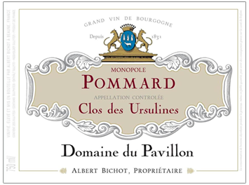 Albert Bichot - Pommard - Domaine du Pavillon - Clos des Ursulines - Monopole - Rouge - 2016