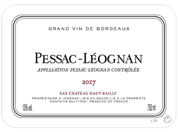 Château Haut-Bailly - Pessac-Léognan - Pessac de Haut-Bailly - Rouge - 2017