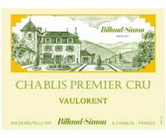 Domaine Billaud-Simon - Chablis 1er cru - Vaulorent - Blanc - 2017