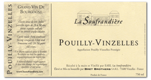 La Soufrandière - Pouilly-Vinzelles - Blanc - 2011