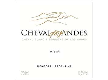 Château Cheval Blanc & Terrazas de los Andes Mendoza - Cheval des Andes - Rouge - 2016