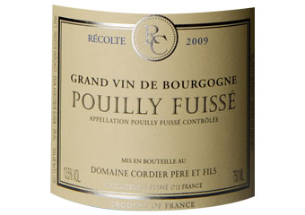 Domaine Cordier - Pouilly-Fuissé - Blanc 2009