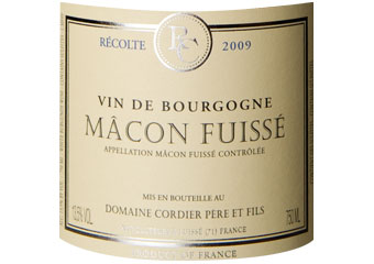 Domaine Cordier - Mâcon Fuissé - Blanc 2009