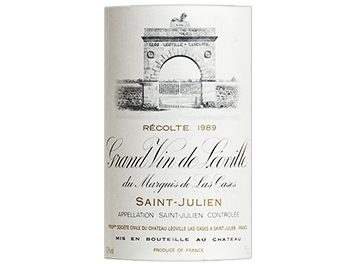 Château Léoville Las Cases - Saint-Julien - Rouge - 1989