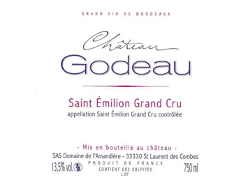 Château Godeau - Saint Emilion Grand Cru - Rouge - 2007