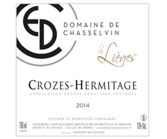 Domaine de Chasselvin - Crozes-Hermitage - Lièvres - Rouge - 2014