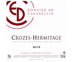 Domaine de Chasselvin - Crozes-Hermitage - Rouge - 2016