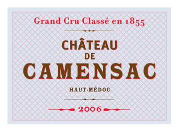 Château de Camensac - Haut-Médoc - Rouge 2006