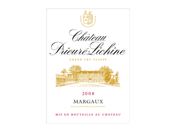 Château Prieuré-Lichine - Margaux - Grand Cru Classé - Rouge - 2008