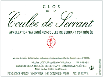 La Coulée de Serrant - Savennières-Coulée de Serrant - Blanc - 1995