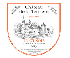 Château de la Terrière - Coteaux Bourguignons - Pinot Noir - Rouge - 2013