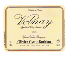 Domaine Olivier Cyrot-Buthiau - Volnay - Rouge - 2015