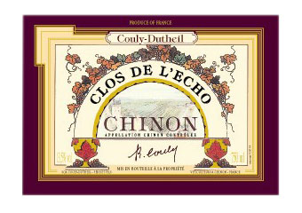 Couly Dutheil - Chinon - Clos de l'Echo Rouge 2009