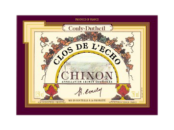 Couly Dutheil - Chinon - Clos de l'Echo - Rouge - 2011