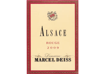 Marcel Deiss - Alsace Pinot Noir - Rouge 2009