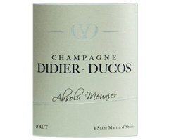 Champagne Didier Ducos - Champagne - Brut Absolu Meunier - Blanc