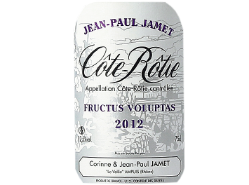 Domaine Jamet - Côte-Rôtie - Fructus Voluptas - Rouge - 2012