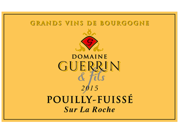 Domaine Guerrin et Fils - Pouilly-Fuissé - Sur la Roche - Blanc - 2015