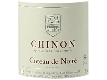 Philippe Alliet - Chinon - Coteau de Noiré - Rouge - 2012