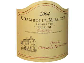 Domaine Perrot Minot - Chambolle-Musigny 1er Cru - Les Baudes Vieilles Vignes Rouge 2004