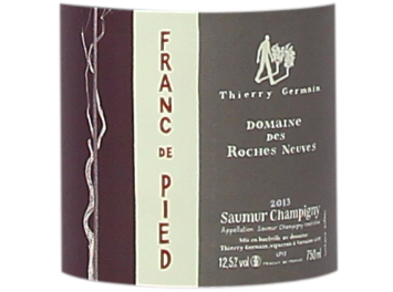 Domaine des Roches Neuves - Saumur Champigny - Francs de Pied - Rouge - 2013