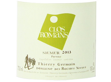 Domaine des Roches Neuves - Saumur - Clos Romans - Blanc - 2013