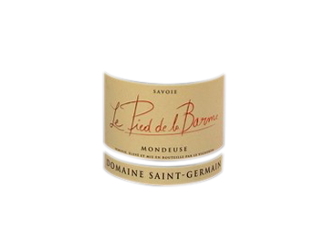 Domaine Saint-Germain - Vin-de-Savoie - Mondeuse Le Pied de la Barme Rouge 2010