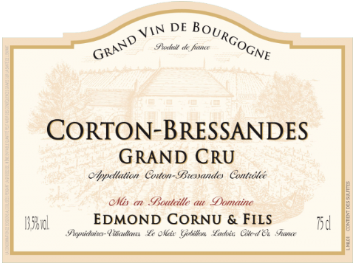 Domaine Edmond Cornu et Fils - Corton-Bressandes Grand Cru - Rouge - 2007