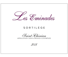 Domaine les Eminades - Saint-Chinian - Sortilège - Rouge - 2018