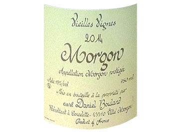 Domaine Daniel Bouland - Morgon  - Vieilles Vignes - Rouge - 2014