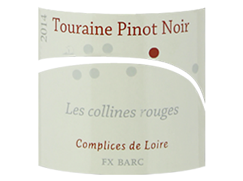 Complices de Loire - Touraine - Les Collines Rouges - Rouge - 2014