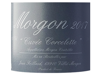 Domaine Jean Foillard - Morgon - Corcelette - Rouge - 2017