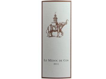 Château Cos d'Estournel - Médoc - le Médoc de Cos - Rouge - 2011