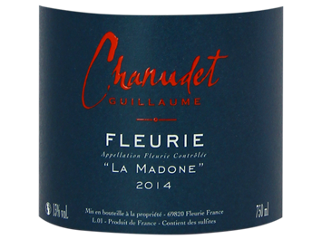 Domaine Guillaume Chanudet - Fleurie - La Madone - Rouge - 2014