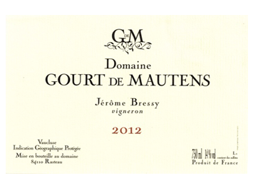 Domaine Gourt de Mautens - IGP Vaucluse - Rouge - 2012