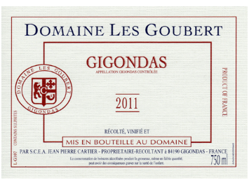 Domaine Les Goubert - Gigondas - Rouge - 2011