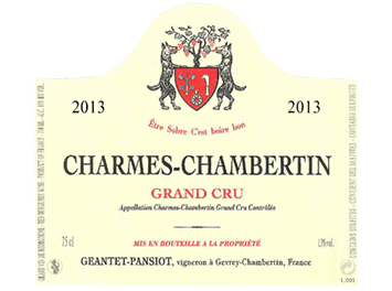 Domaine Geantet Pansiot - Charmes Chambertin Grand Cru - Rouge - 2013