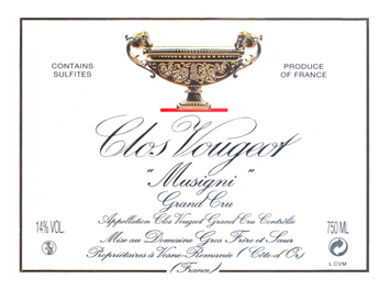 Gros Frère et soeur - Clos-Vougeot Grand Cru - Musigni Rouge 2007