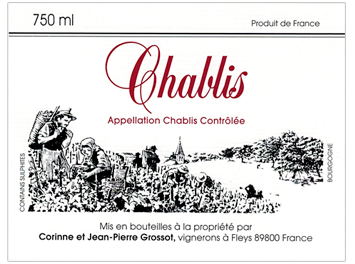 Domaine Grossot - Chablis - Blanc - 2018