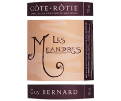 Domaine Guy BERNARD - Côte Rôtie - Les Méandres - Rouge - 2014